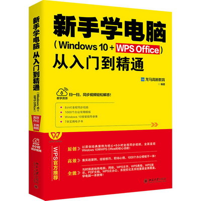新手學電腦從入門到精通(Windows 10+WPS Office) 圖書