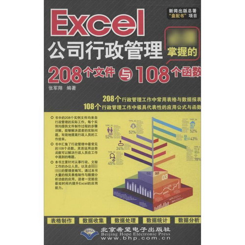 Excel公司行政管理必須掌握的208個文件與108個函數