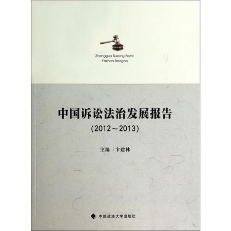 中國訴訟法治發展報告(2012-2013)