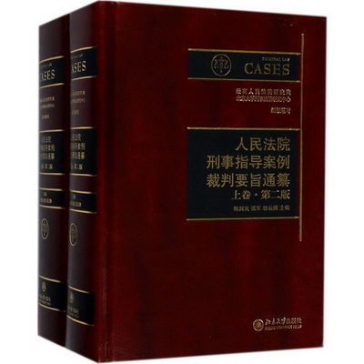 人民法院刑事指導案例裁判要旨通纂(第2版)