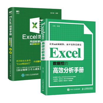 Excel數據控的高效分析手冊+Excel效率手冊 用函數更快更好搞定數