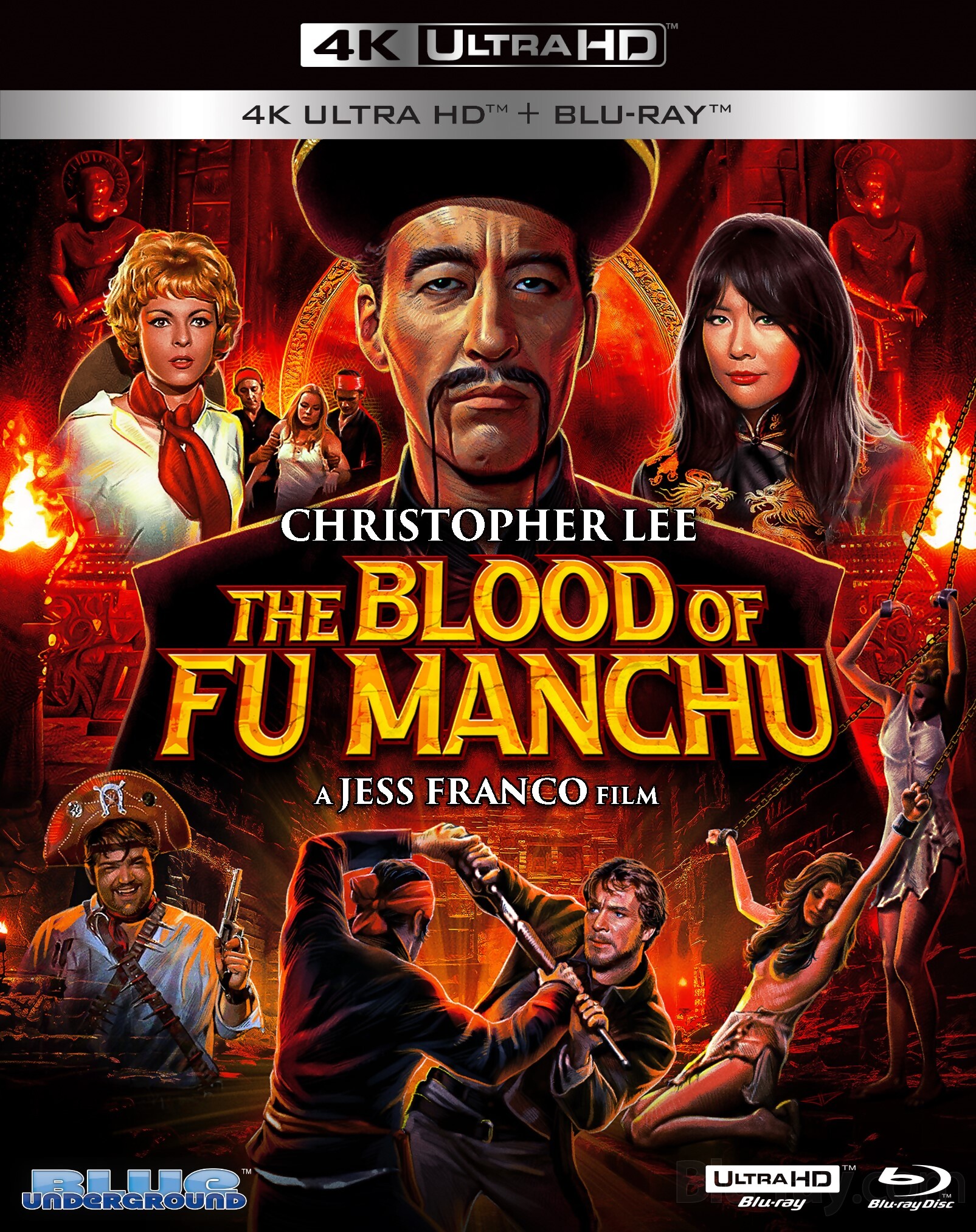 4K UHD 4K UHD 傅滿洲之血/魔宮煞星 The Blood of Fu Manchu (1968) 杜比視界