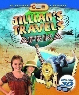 【】25BD藍光影碟 吉莉安非洲之旅 分時快門3D+2D