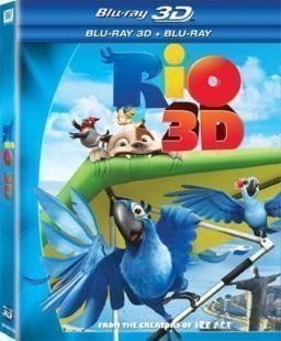 3D藍光電影 藍光影碟 BD50G 裡約大冒險 3D快門