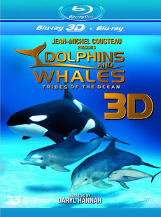分時3D立體藍光電影碟片 部落海洋:3D海豚與鯨魚 主動快門分時3D