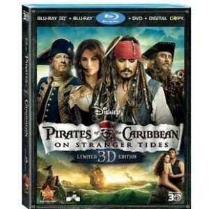 3D藍光電影碟片 BD25G 藍光快門3D 加勒比海盜4