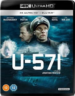 藍光電影碟 4K UHD 獵殺U-571 U-571 (2000) 杜比視界