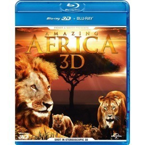 藍光電影碟 BD25 非洲任我行2D+3D 2013