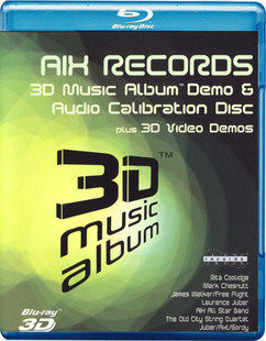3D藍光 BD25 《AIX 3D音樂測試碟》超完美音效音樂3D試機碟