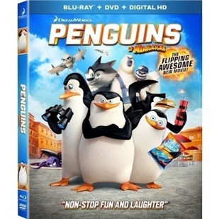 藍光電影碟 BD50 馬達加斯加的企鵝 2D+3D版