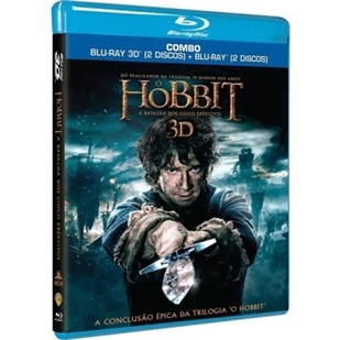 藍光電影碟 BD50 霍比特人3：五軍之戰（快門式3D+2D)雙碟
