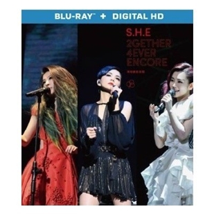 藍光電影碟 BD25 S.H.E2gether 4ever Encore2015演唱會影音館
