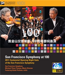 藍光電影碟 BD25 舊金山交響樂團 100周年慶祝表演 2012