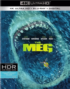 4K UHD 藍光電影碟 巨齒鯊(又名:極悍巨鯊) 2018 最新驚悚巨作