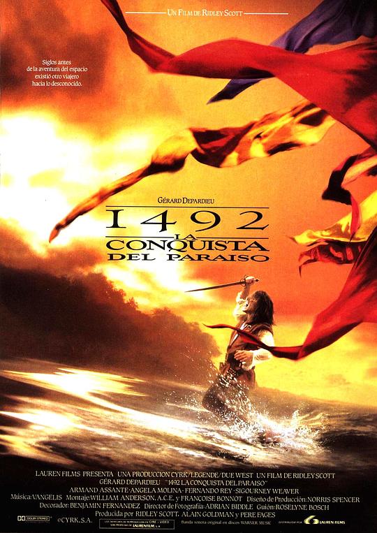 BD25-2D 哥倫布傳 1492/1492：征服天堂 1492：Christophe Colomb (1992) 豆瓣7.4
