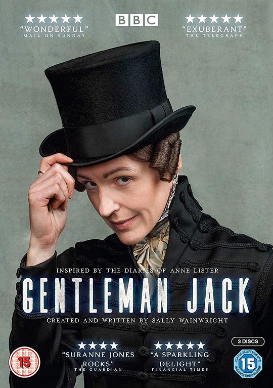 BD25-2D 紳士傑克 第一季 2碟 Gentleman Jack Season 1 (2019) 高清版 不兼容PS 豆瓣9.1
