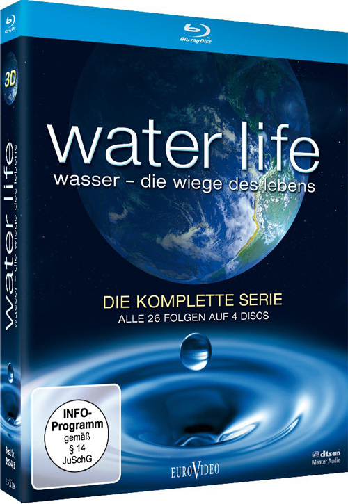 BD50-3D BD50-3D BBC 水世界/生命之水 Water Life (2009) 4碟 無中字  豆瓣8.7