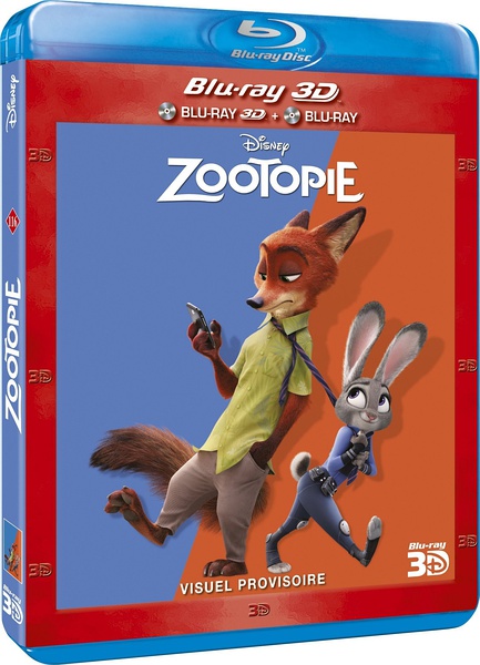 BD50-3D BD50-3D 瘋狂動物城/優獸大都會 動物烏托邦/動物大都會 Zootopia (2016)