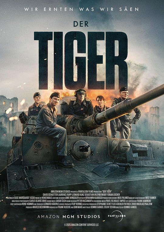 4K 25G 4K-25G 猛虎末路/虎式坦克 Der Tiger (2025)