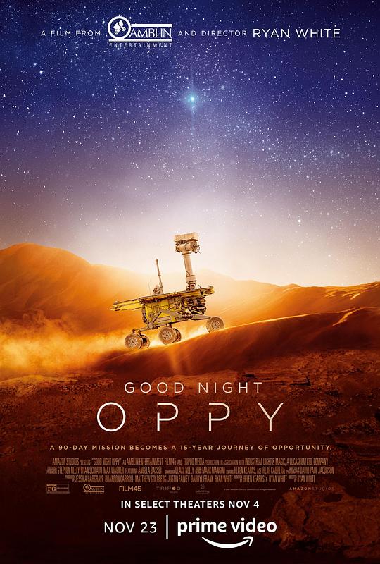 4K 25G 4K PS5 晚安機遇號 Good Night Oppy? (2022)  豆瓣8.8