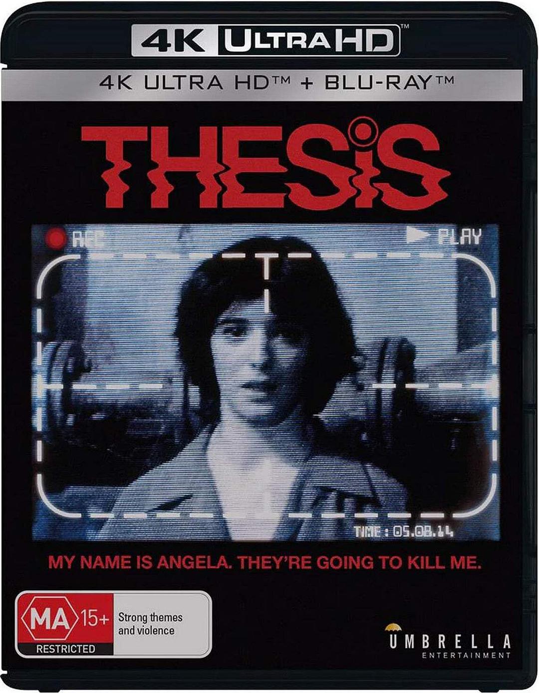 4K UHD 4K UHD 死亡論文/超感官謀殺案 Tesis (1996)  豆瓣7.4