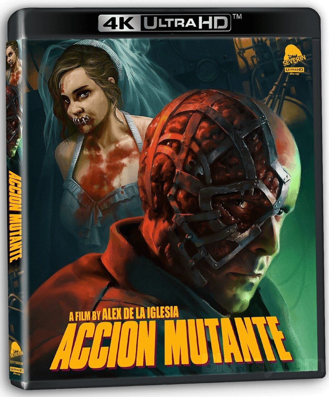 4K UHD 4K UHD 鐵面戰警 Acción mutante (1993) 杜比視界 全景聲  豆瓣6.1